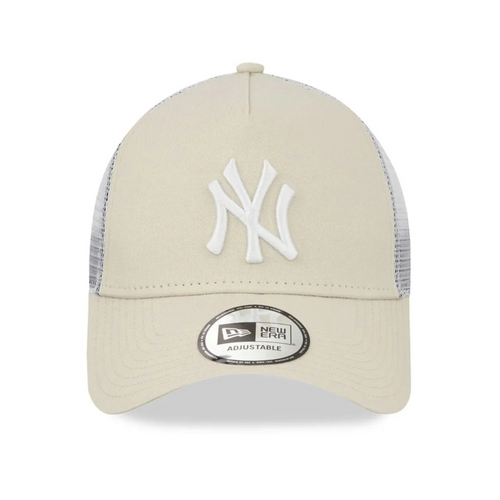 New Era 9FORTY NY New York Yankees Stone A-Frame Trucker Cap - 12523893