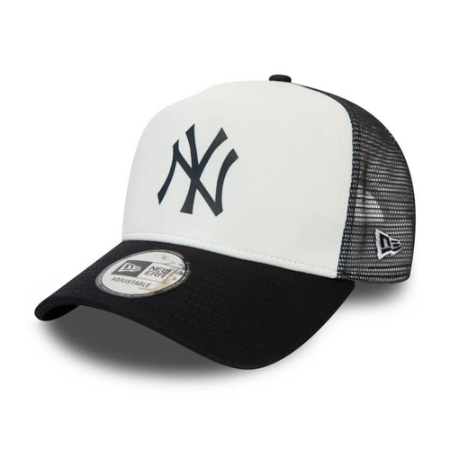 New Era MLB New York Yankees Team Colour White A-Frame Trucker Cap - 12380796