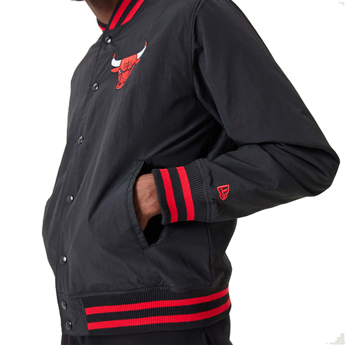 New Era NBA Chicago Bulls Script Bomber Jacket - 60332203