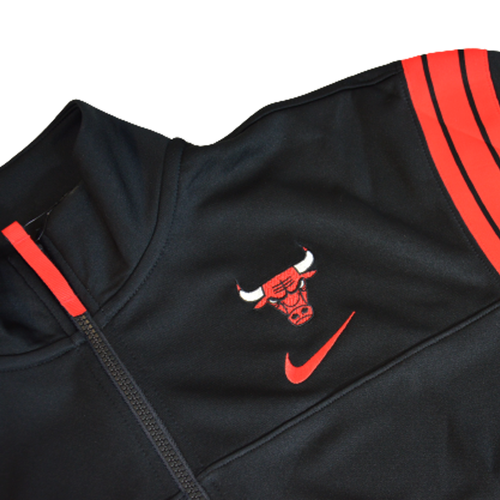 Nike Chicago Bulls Courtside 75 Tracksuit Jacket Wmns Black/University Red/Black - DB1394-010