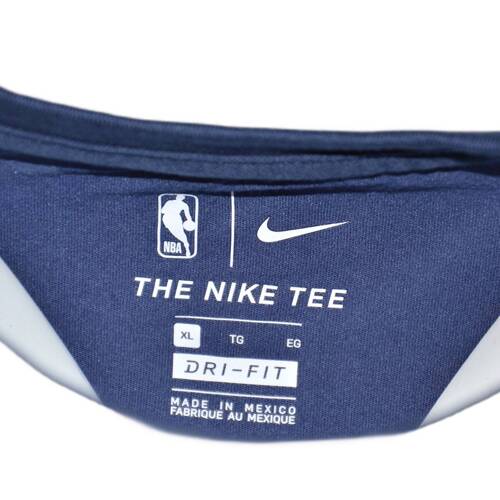 Nike Dallas Mavericks Essential Dry T-shirt Chrome Logo College Navy - CZ7252-419