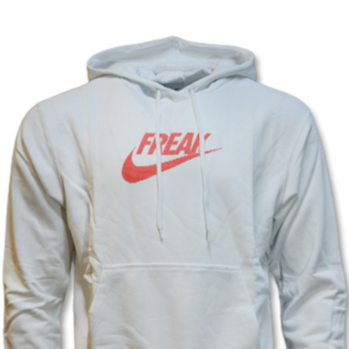 Nike Giannis "Freak" Hoodie Summit White/Magic Ember - DA5691-121