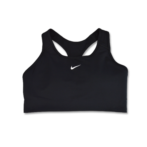 Nike Swoosh Pro-padded Bra Wmns Black/White - BV3636-010