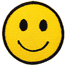 Patch per abbigliamento Emoticon viso