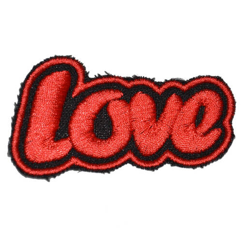 Patch per abbigliamento Love