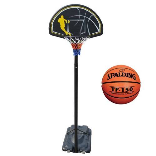 Portable Basketball stand MASTER Street 305 + Spalding TF-150 FIBA	