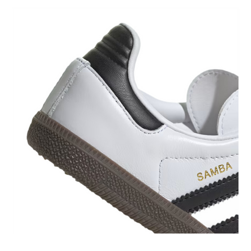 Scarpe da bambino in pelle Unisex Adidas Samba OG Kids - IE3677		 		 		