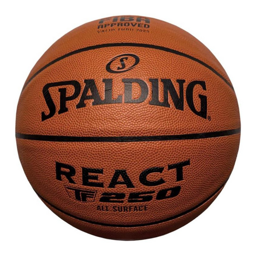 Set to Basketball Portable Stand OneTeam + Spalding TF-250 REACT Ball