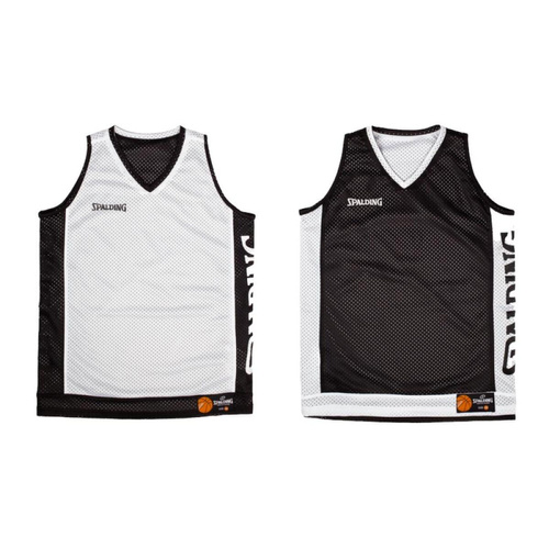 Spalding Men's Reversible Tanktop to Basketball Balck / White - 40221207