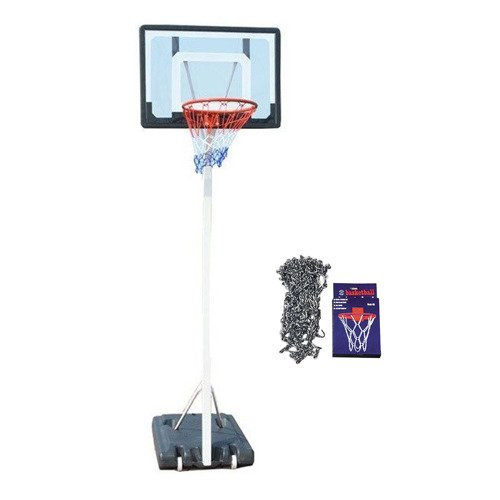 Spartan Portable Basketball Stand - 1158 + Chain Net