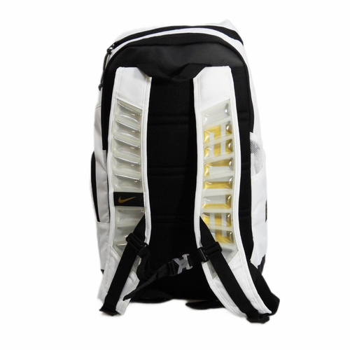 Sports backpack Nike Hoops Elite for school black white 32L  - DX9786-100