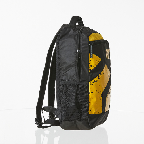 Sports backpack for school urban black yellow 31 L Caterpillar Fastlane - 83853-01