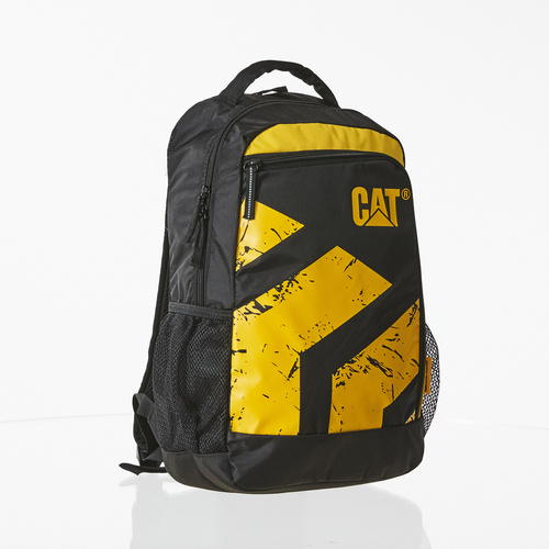 Sports backpack for school urban black yellow 31 L Caterpillar Fastlane - 83853-01