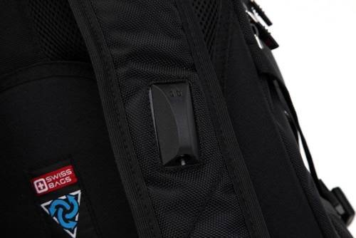 Tourist backpack Swissbags St. Moritz black - SB108
