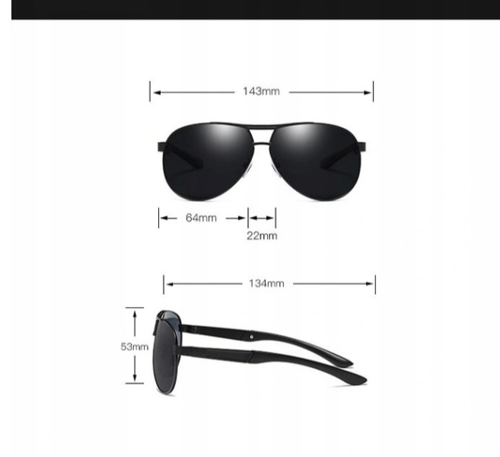 UVA/B Lenzo Aviator sunglasses