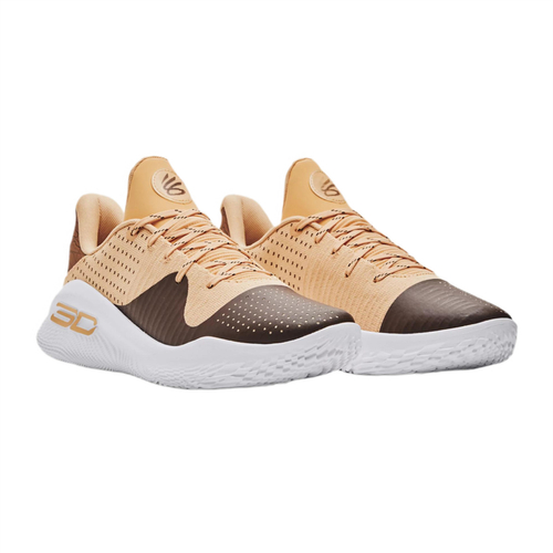 Under Armour Curry 4 Low Brun Brown Shoes - 3000083-103