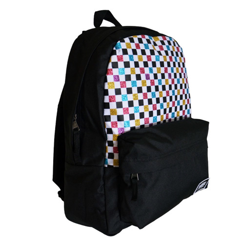 Vans Glitter Check Realm Zaino - VN0A48HGUX9 + Bag