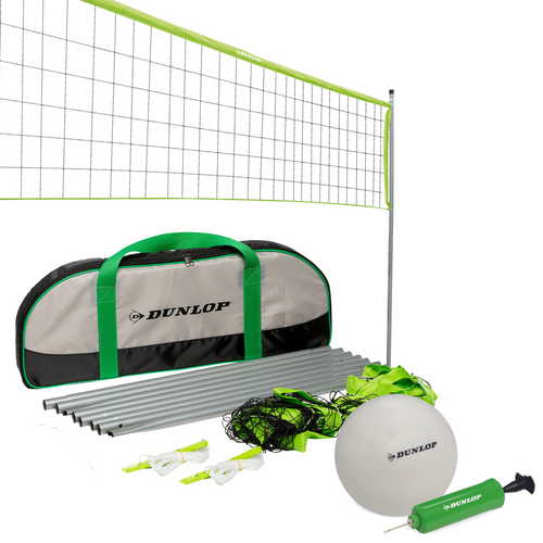 Volleyball Set + Ball Bag Pump Dunlop - 22756