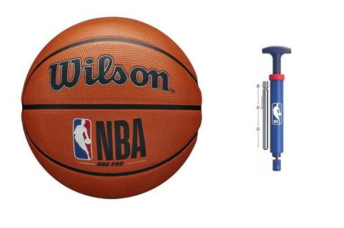 Wilson NBA DRV PRO Outdoor Basketball - WTB9100XB07 + Pump