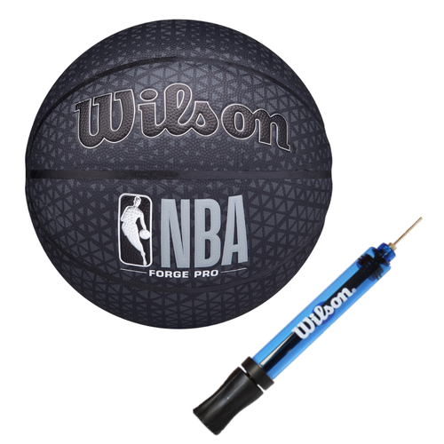 Wilson NBA Forge Pro Print Indoor / Outdoor + Ball Pump WILSON