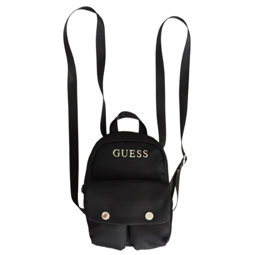 Women's small  backpack urban black Guess Backbag - V3BZ15WFUK0-JBLK