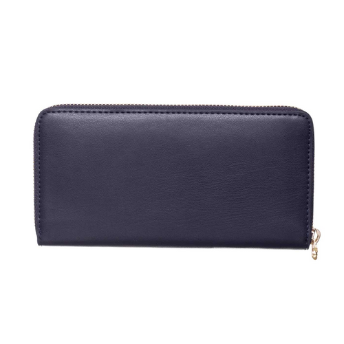 Women's wallet Tommy Hilfiger Iconic GP Wallet Keyfob giftbox with a key ring - AW0AW14004-DW6