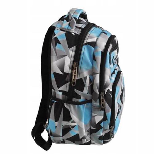 incood. Gravity School Backpack Blue / Gray / Black Triangle - 0103-0006