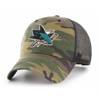 47 Brand NHL San Jose Sharks Trucker Cap - H-CBRAN22GWP-CM