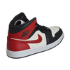 Air Jordan 1 Mid Black Gym Red - BQ6472-160