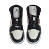 Air Jordan 1 Mid Black Gym Red - BQ6472-160