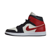 Air Jordan 1 Mid Black Gym Red - BQ6472-160