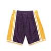 Mitchell & Ness Men's LA Lakers Wild Life Swingman Shorts - SMSHDL19083-LALPURP84