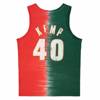 Mitchell & Ness NBA Seattle Supersonics Shawn Kemp Tie Dye Cotton Tank - TTNK3206-SSUYYSKEGNRD