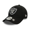 New Era 9FORTY NFL Las Vegas Raiders Side Patch Black Adjustable Cap - 60509699