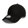 New Era MLB NY New York Yankees Essential Womens All Black Cap - 12122742