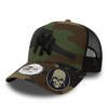 New Era New York Yankees Clean A Frame Trucker Cap Custom Army Skull