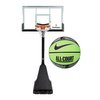 Set to Basketball Portable Stand OneTeam + Nike Everyday All-Court 8P Ball