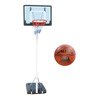 Spartan Portable Basketball Stand 1158 + Spalding Grip Control