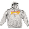 Thrasher Magazine Hoodie Flame Hoodie Gray and Orange - 113102/GY