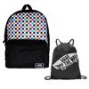 Vans Glitter Check Realm Zaino - VN0A48HGUX9 + Bag