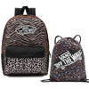 Vans Realm Backpack Animal Patterns + Benched Bag Zaino